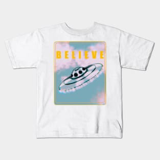 B E L I E V E Kids T-Shirt